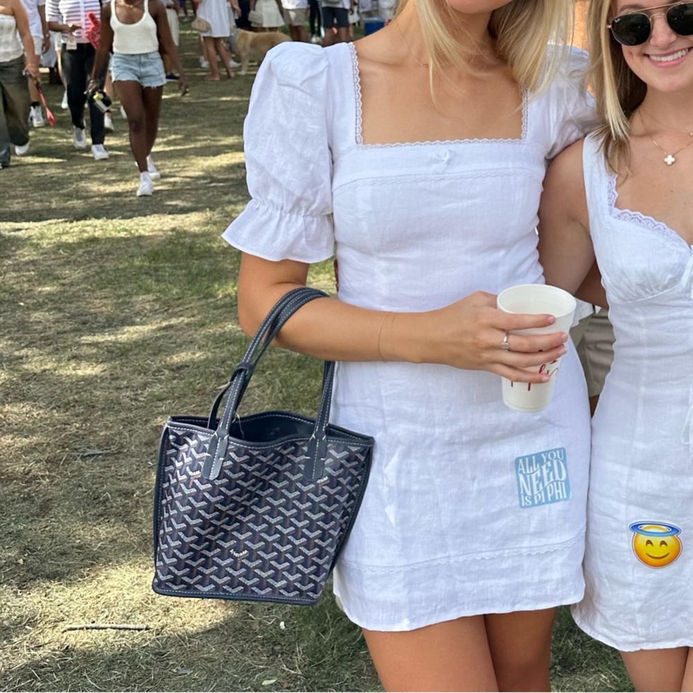 Reformation Evianna Linen Dress